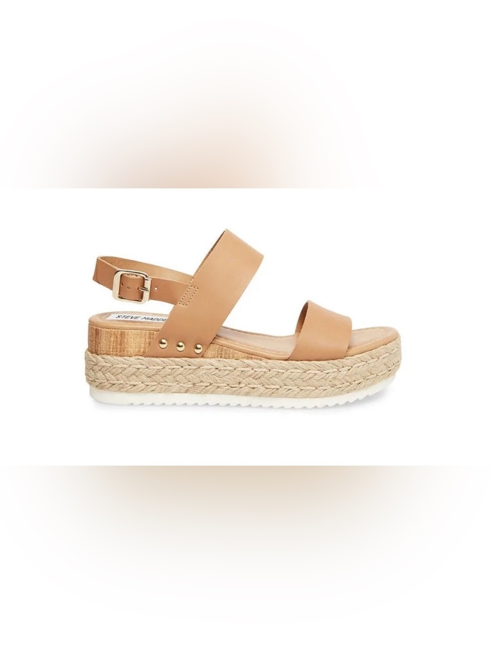 Steve Madden Cici Women's Espadrille Wedge Buckle Sandals - Size 9 - Picture 2 of 10